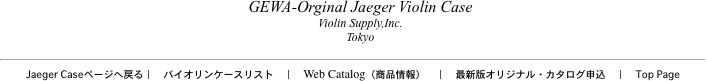 GEWA-Orginal Jaeger Violin Case